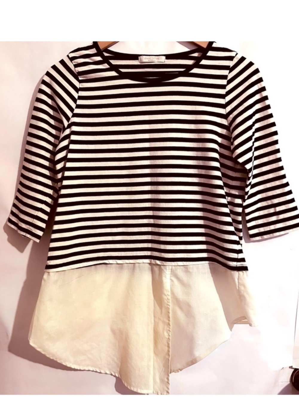 Chocol Raffine Robe | Top | Striped Top - Picture 8 of 8